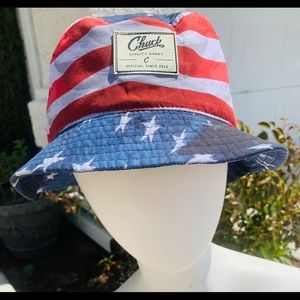 Chuck bucket hat America’s flag print